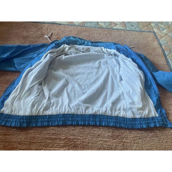 Vintage 80's Blue Puffer by Westside Connection Women’s Jacket Size Small - Picture 6 of 9